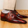 Shop Marco di Milano Fitipaldi Alligator Derby Rustic Cognac RustiCognac