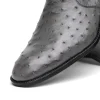 Hot Marco di Milano Giorgio Ostrich Quill Dress Boots Serpentine Grey SerpentineGrey