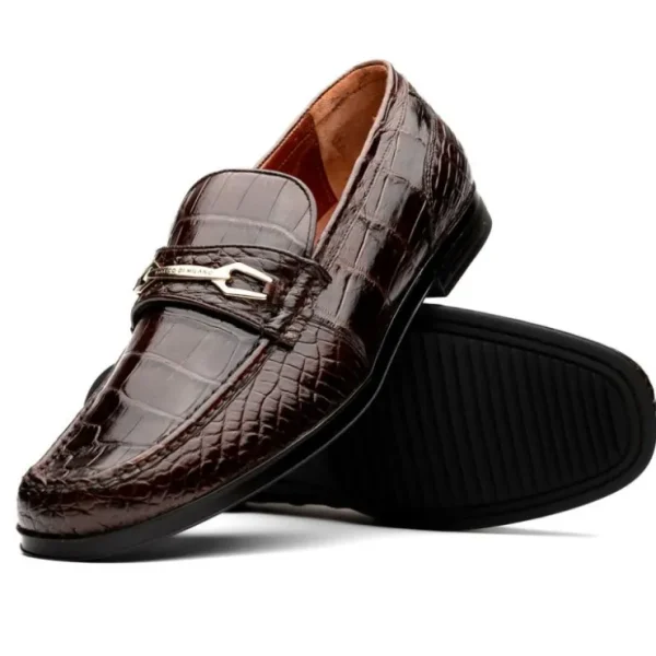 marco_di_milano_hugo_alli_1-1.webp Fashion Marco di Milano Hugo Alligator Bit Loafers Brown