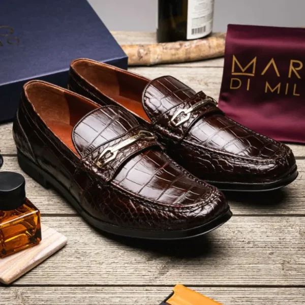 marco_di_milano_hugo_alli_4-1.webp Fashion Marco di Milano Hugo Alligator Bit Loafers Brown