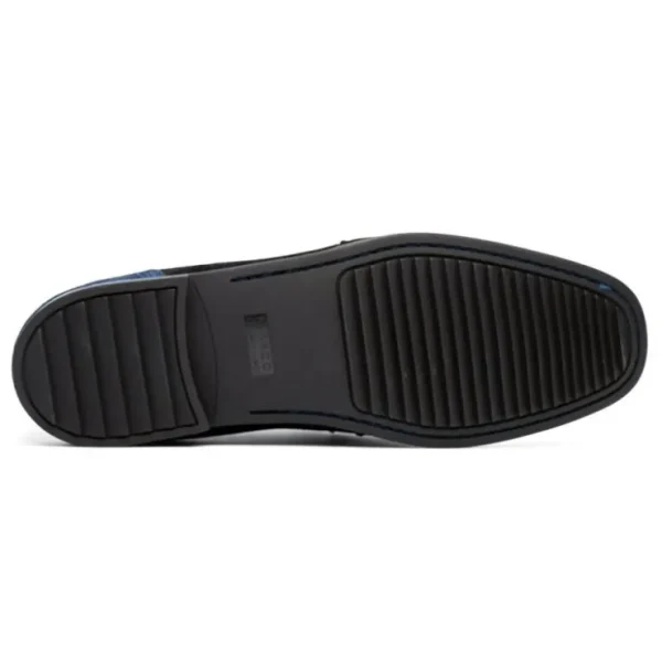 marco_di_milano_hugo_sued_4-1.webp Cheap Marco di Milano Hugo Sueded Ostrich Leg Bit Loafers Navy / Brown