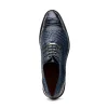 Flash Sale Marco di Milano John Woven Caiman Crocodile Oxford Navy