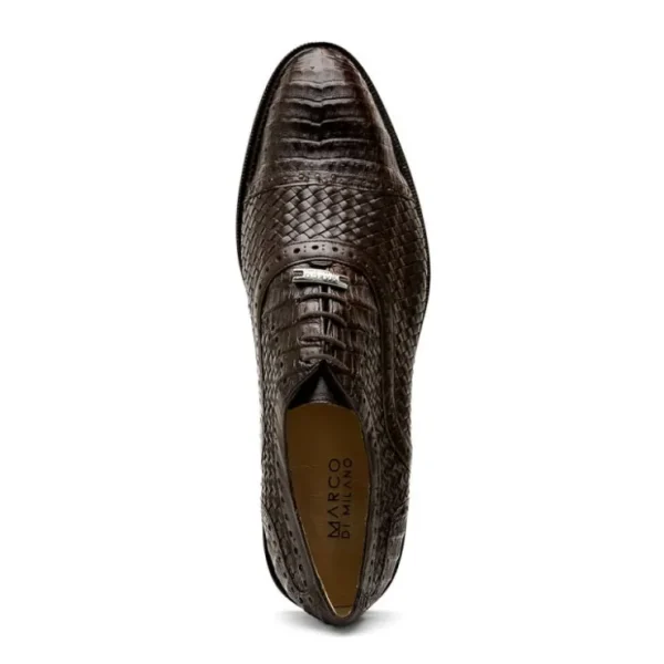 marco_di_milano_john_wove_3-3.webp Shop Marco di Milano John Woven Caiman Crocodile Oxford Brown