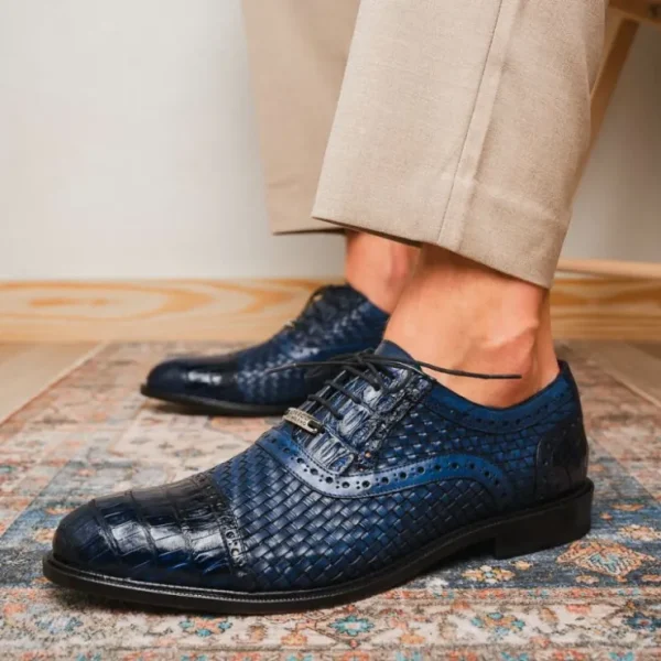 marco_di_milano_john_wove_5-2.webp Flash Sale Marco di Milano John Woven Caiman Crocodile Oxford Navy