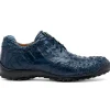 Best Sale Marco di Milano Kratos Caiman Crocodile Sneaker Navy