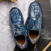 Outlet Marco di Milano Kratos Caiman Crocodile Sneaker Rustic Jean RusticJean