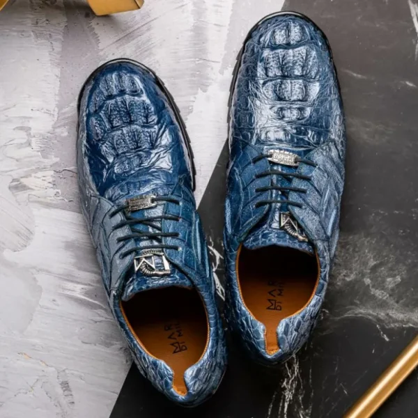 Outlet Marco di Milano Kratos Caiman Crocodile Sneaker Rustic Jean RusticJean