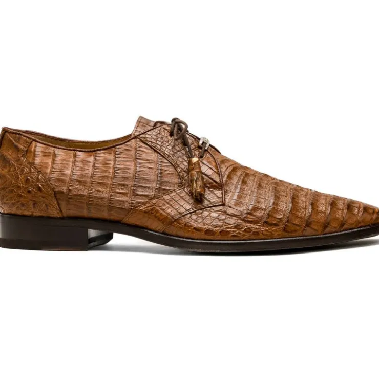 Flash Sale Marco di Milano Lacio Caiman Crocodile Derby Bay Apache BayApache