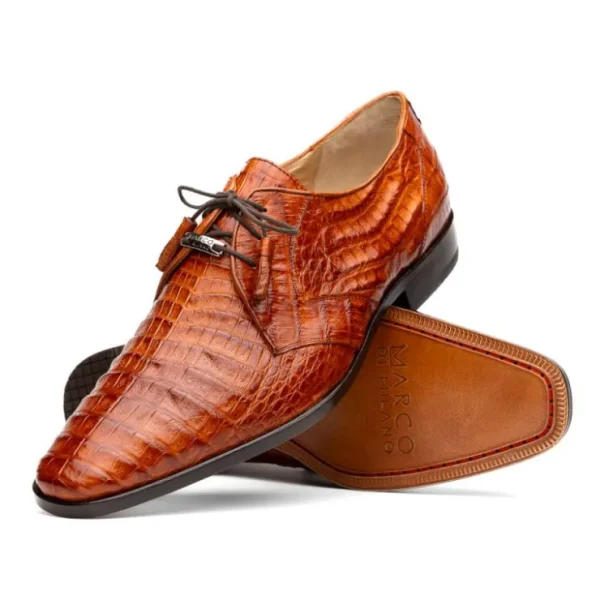 marco_di_milano_lacio_cai_1.webp Cheap Marco di Milano Lacio Caiman Crocodile Derby Brandy