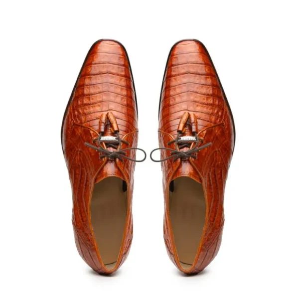 marco_di_milano_lacio_cai_4.webp Cheap Marco di Milano Lacio Caiman Crocodile Derby Brandy