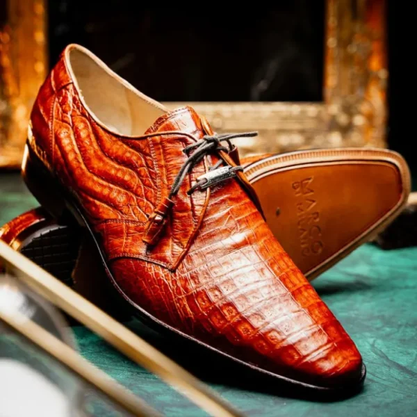 marco_di_milano_lacio_cai_6.webp Cheap Marco di Milano Lacio Caiman Crocodile Derby Brandy