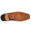 Best Sale Marco di Milano Landro Caiman Crocodile Bit Loafers Black