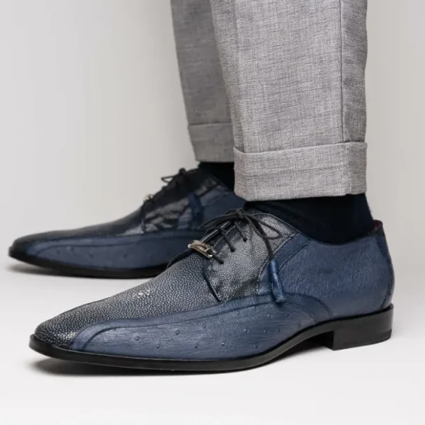 marco_di_milano_lucca_ost_5.webp New Marco di Milano Lucca Ostrich & Stingray Shoes Navy