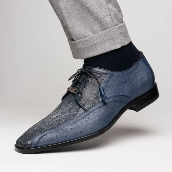 marco_di_milano_lucca_ost_6.webp New Marco di Milano Lucca Ostrich & Stingray Shoes Navy