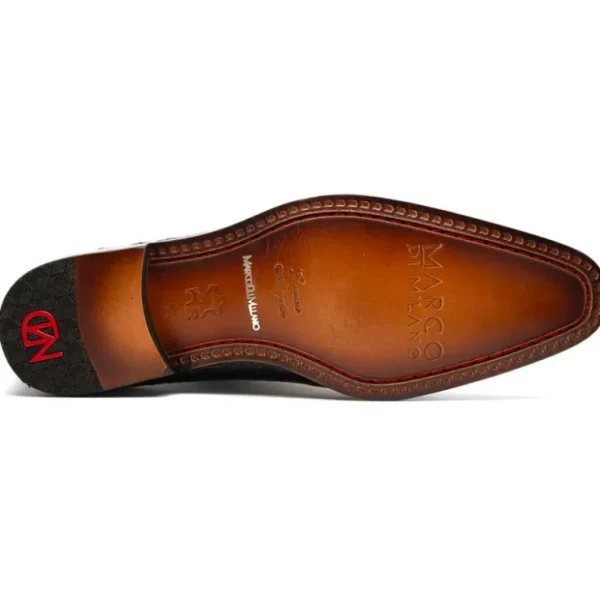 Cheap Marco di Milano Matteo Alligator Penny Loafer Black