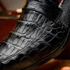 Cheap Marco di Milano Matteo Alligator Penny Loafer Black