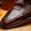 Cheap Marco di Milano Matteo Alligator Penny Loafer Brown