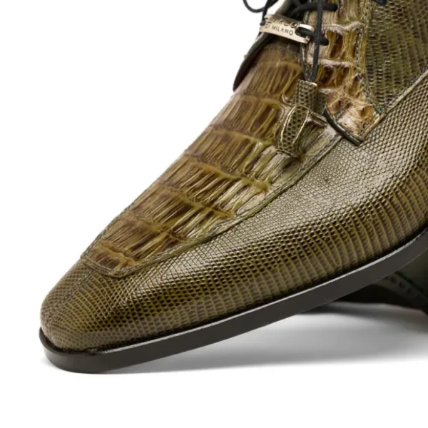 marco_di_milano_merida_ca_2-5.webp Clearance Marco di Milano Merida Caiman & Lizard Derby Olive Green OliveGreen