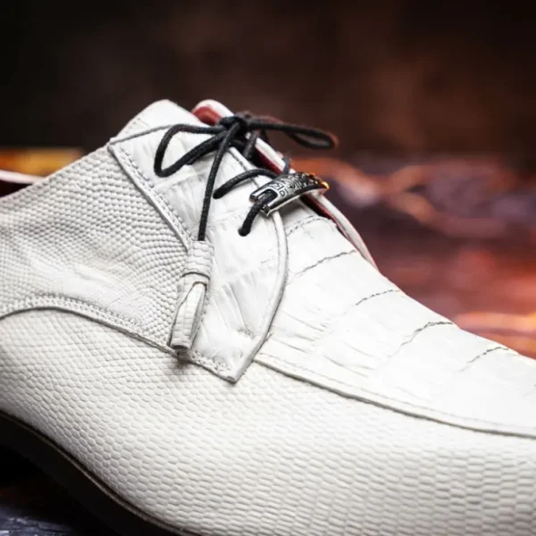 Discount Marco di Milano Merida Caiman & Lizard Derby White