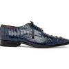 Cheap Marco di Milano Nilo Nile Crocodile Derby Navy