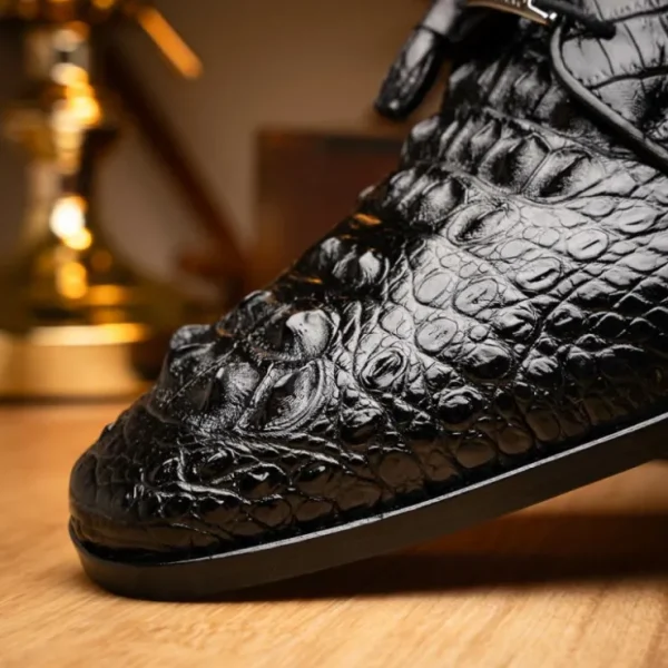 marco_di_milano_nilo_nile_10.webp Cheap Marco di Milano Nilo Nile Crocodile Derby Black