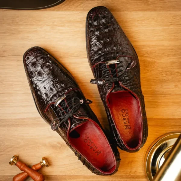 marco_di_milano_nilo_nile_11-3.webp Fashion Marco di Milano Nilo Nile Crocodile Derby Wine