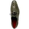 Cheap Marco di Milano Nilo Nile Crocodile Derby Wood Green WoodGreen