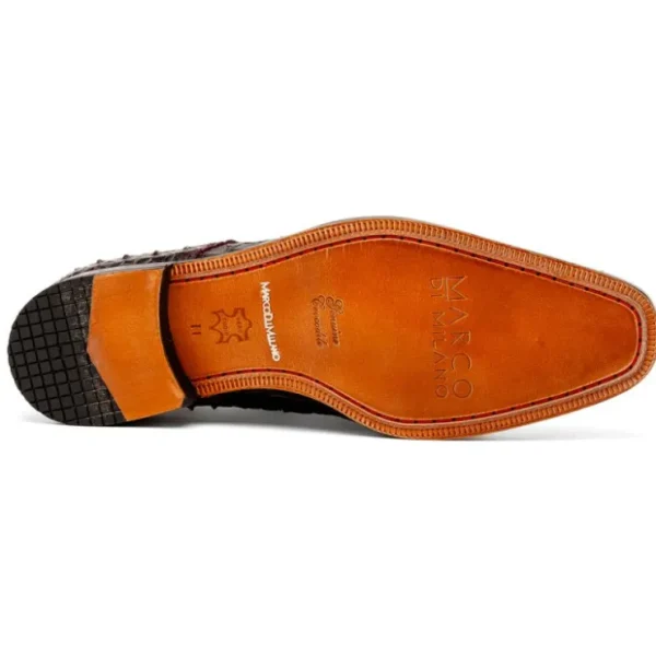 marco_di_milano_nilo_nile_4-3.webp Fashion Marco di Milano Nilo Nile Crocodile Derby Wine