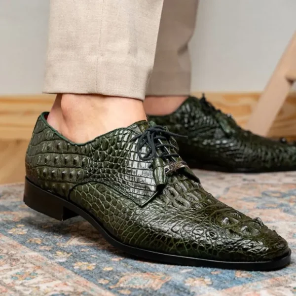marco_di_milano_nilo_nile_6-4.webp Cheap Marco di Milano Nilo Nile Crocodile Derby Wood Green WoodGreen