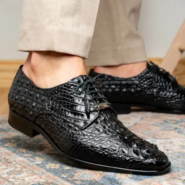 marco_di_milano_nilo_nile_6.webp Cheap Marco di Milano Nilo Nile Crocodile Derby Black