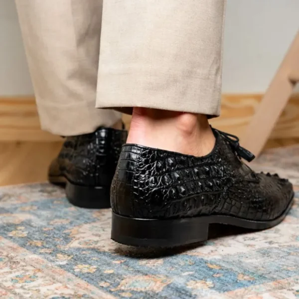marco_di_milano_nilo_nile_7.webp Cheap Marco di Milano Nilo Nile Crocodile Derby Black
