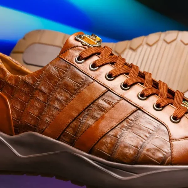 marco_di_milano_nino_caim_10.webp Outlet Marco di Milano Nino Caiman Crocodile Sneakers Bay Apache BayApache