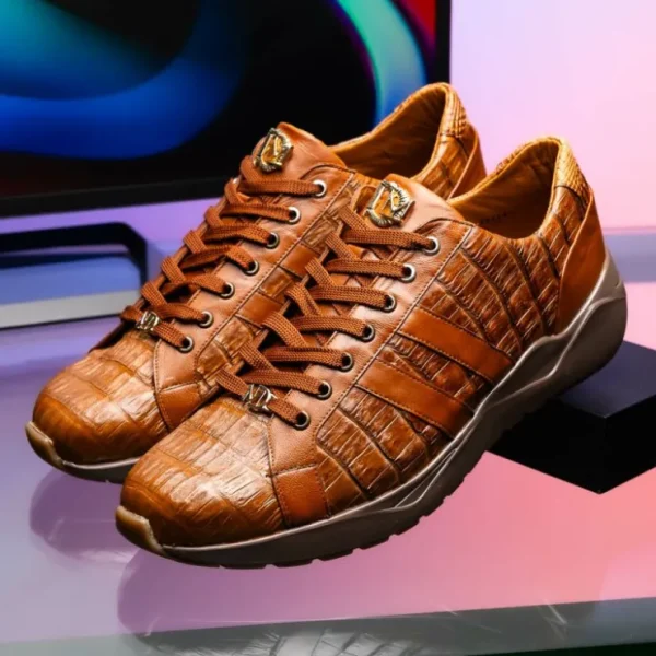 marco_di_milano_nino_caim_8.webp Outlet Marco di Milano Nino Caiman Crocodile Sneakers Bay Apache BayApache