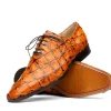 New Marco di Milano Olivieri Pirarucu Dress Oxfords Brandy