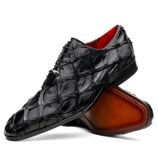 marco_di_milano_olivieri__1.webp Fashion Marco di Milano Olivieri Pirarucu Dress Oxfords Black