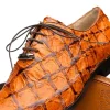New Marco di Milano Olivieri Pirarucu Dress Oxfords Brandy