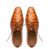 New Marco di Milano Olivieri Pirarucu Dress Oxfords Brandy