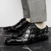 Fashion Marco di Milano Olivieri Pirarucu Dress Oxfords Black