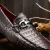 Discount Marco di Milano Parma Caiman Belly Bit Drivers Black Cherry BlackCherry