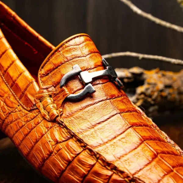 marco_di_milano_parma_cai_6-3.webp Clearance Marco di Milano Parma Caiman Belly Bit Drivers Brandy