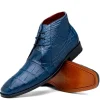 Shop Marco di Milano Pietro Alligator Chukka Boots Rustic Jean RusticJean