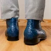 Shop Marco di Milano Pietro Alligator Chukka Boots Rustic Jean RusticJean