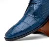 Shop Marco di Milano Pietro Alligator Chukka Boots Rustic Jean RusticJean