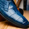 Shop Marco di Milano Pietro Alligator Chukka Boots Rustic Jean RusticJean