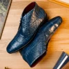 Shop Marco di Milano Pietro Alligator Chukka Boots Rustic Jean RusticJean