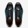 Store Marco di Milano Portici Caiman & Lizard Sneakers Blue Combo BlueCombo