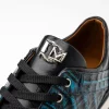 Store Marco di Milano Portici Caiman & Lizard Sneakers Blue Combo BlueCombo