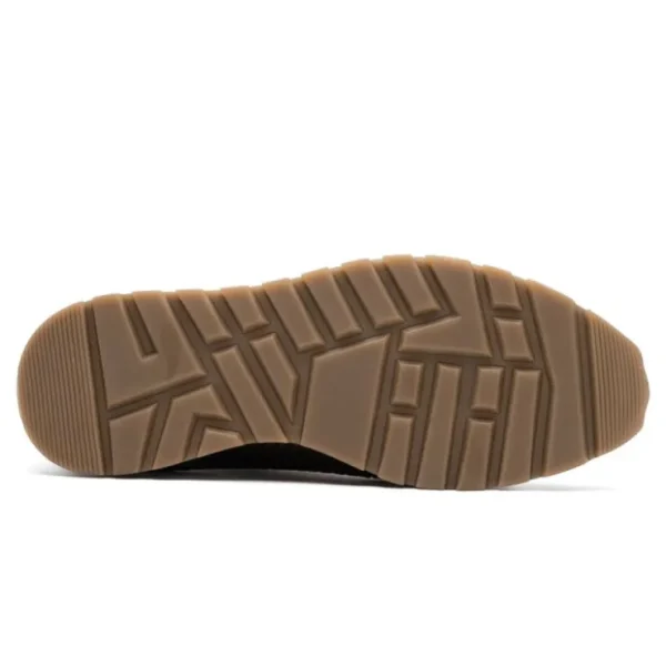 Outlet Marco di Milano Roma Caiman Crocodile Woven Sneakers Brown