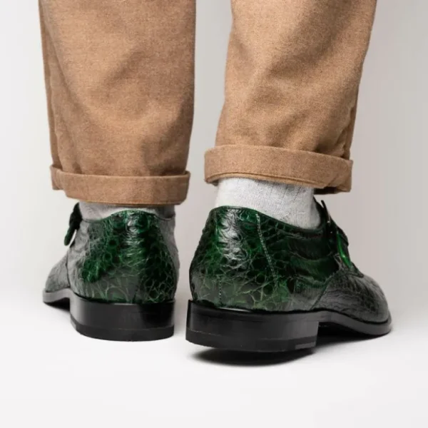 marco_di_milano_rovigo_ca_10-4.webp Shop Marco di Milano Rovigo Caiman Crocodile Monk Strap Green