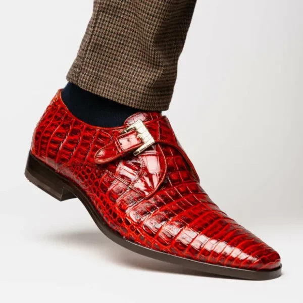 marco_di_milano_rovigo_ca_6-5.webp Shop Marco di Milano Rovigo Caiman Crocodile Monk Strap Rustic Cognac RusticCognac